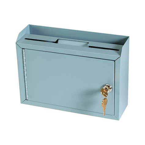 metal drop box for sale|wall mounted lockable drop boxes.